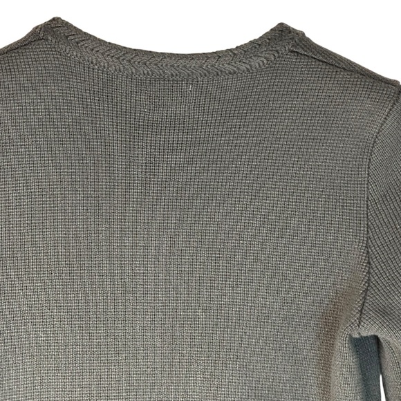 J. Crew Black Knit Lady Jacket Cardigan Gold Button Pockets Crew Neck Size XS - Picture 8 of 15